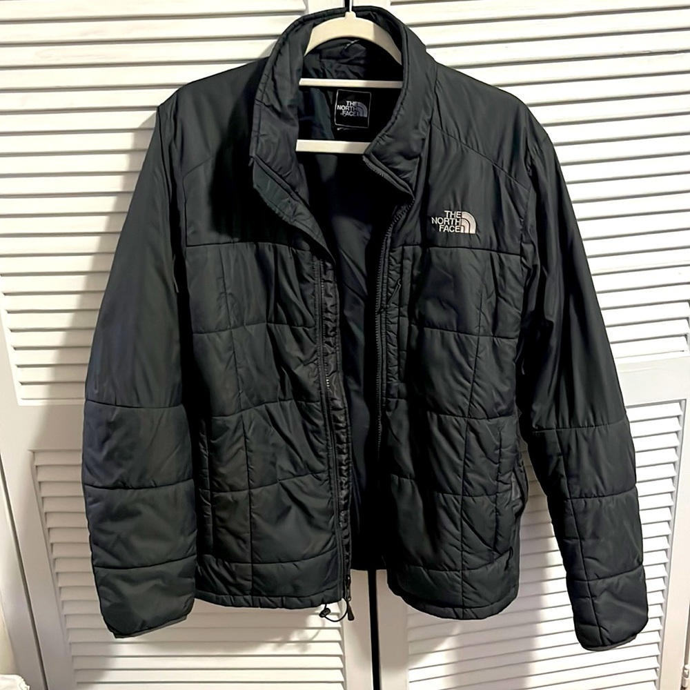 Men’s North Face dark grey jacket size medium